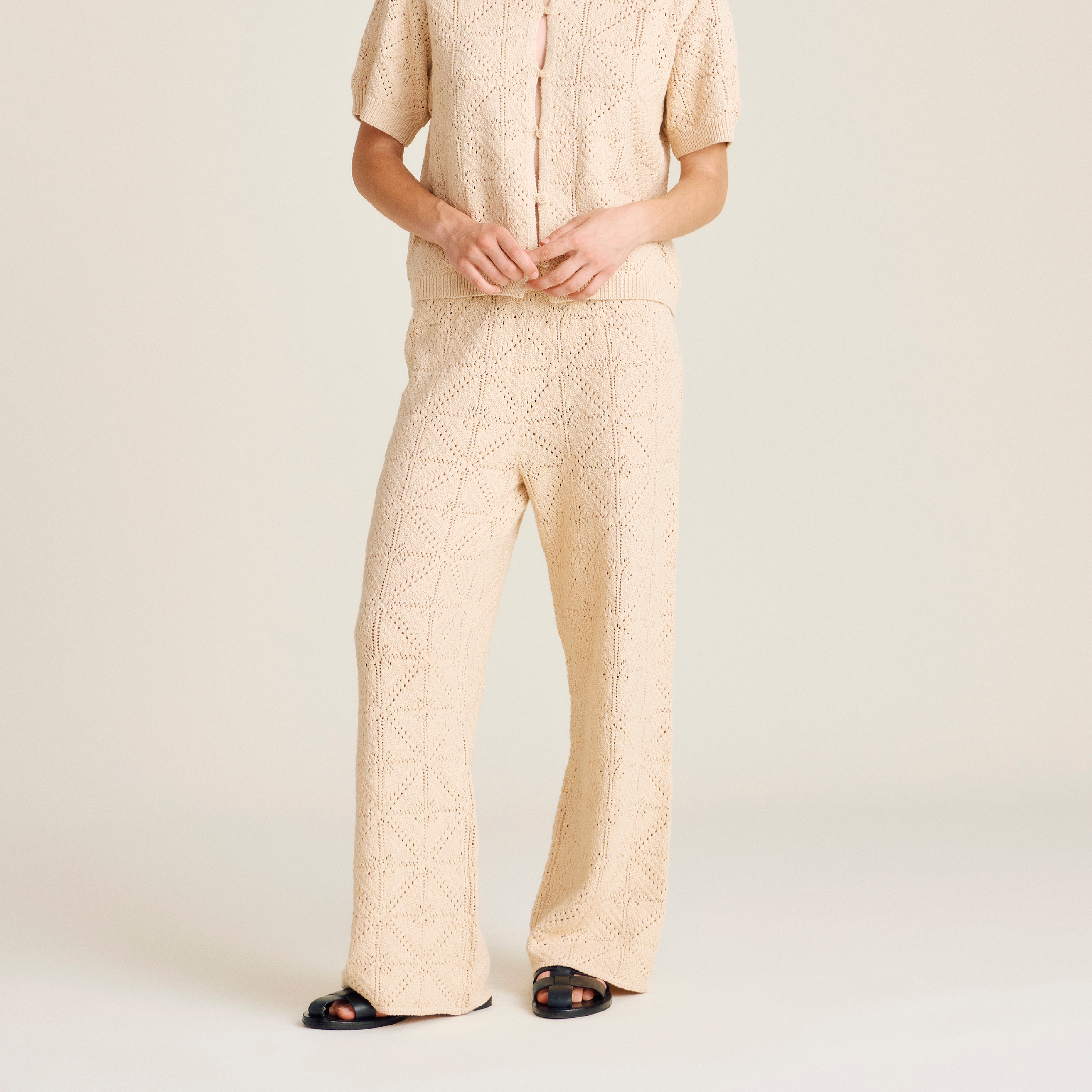 Porlamar Pants, Beige