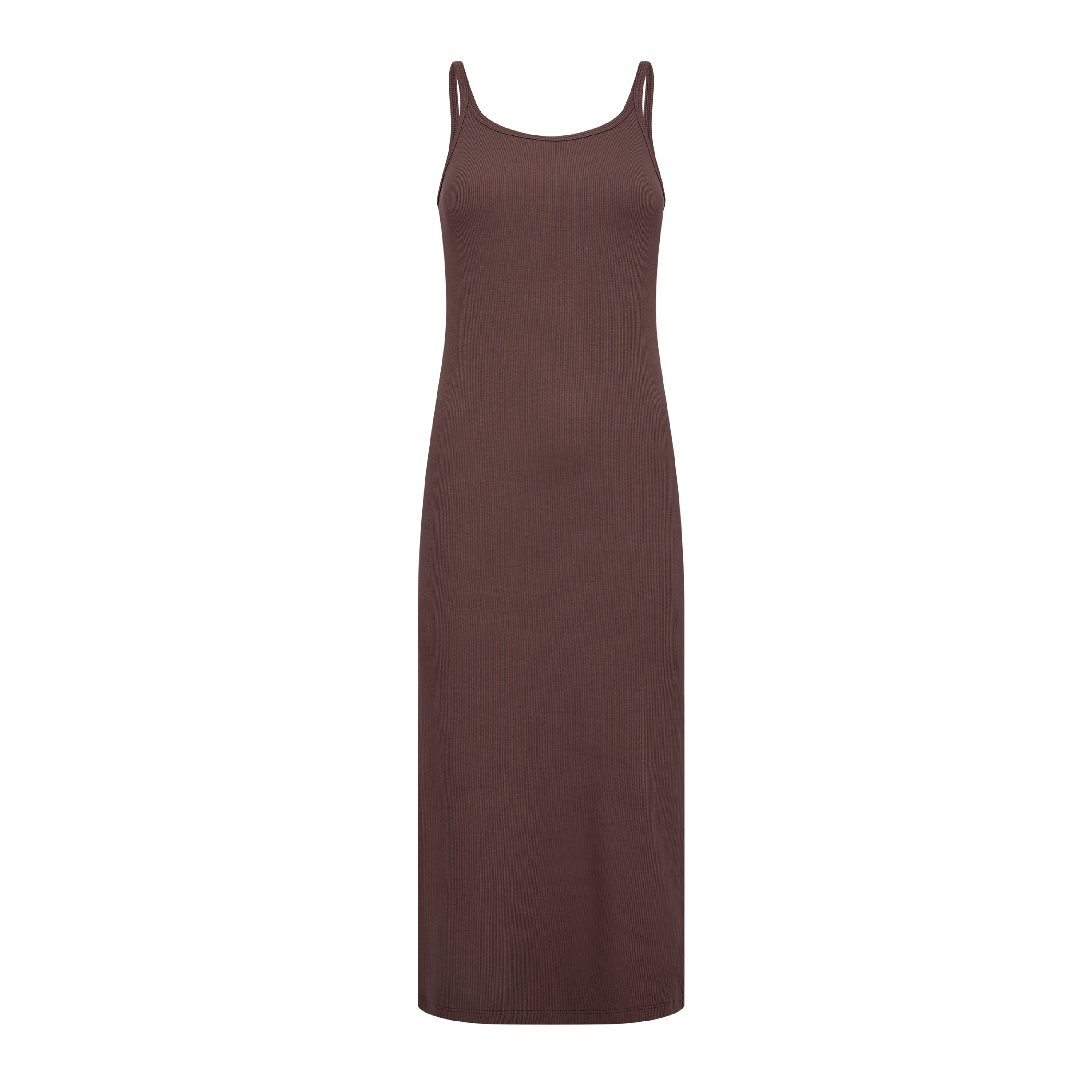 Numbia 15 Strop Kjole, Brun
