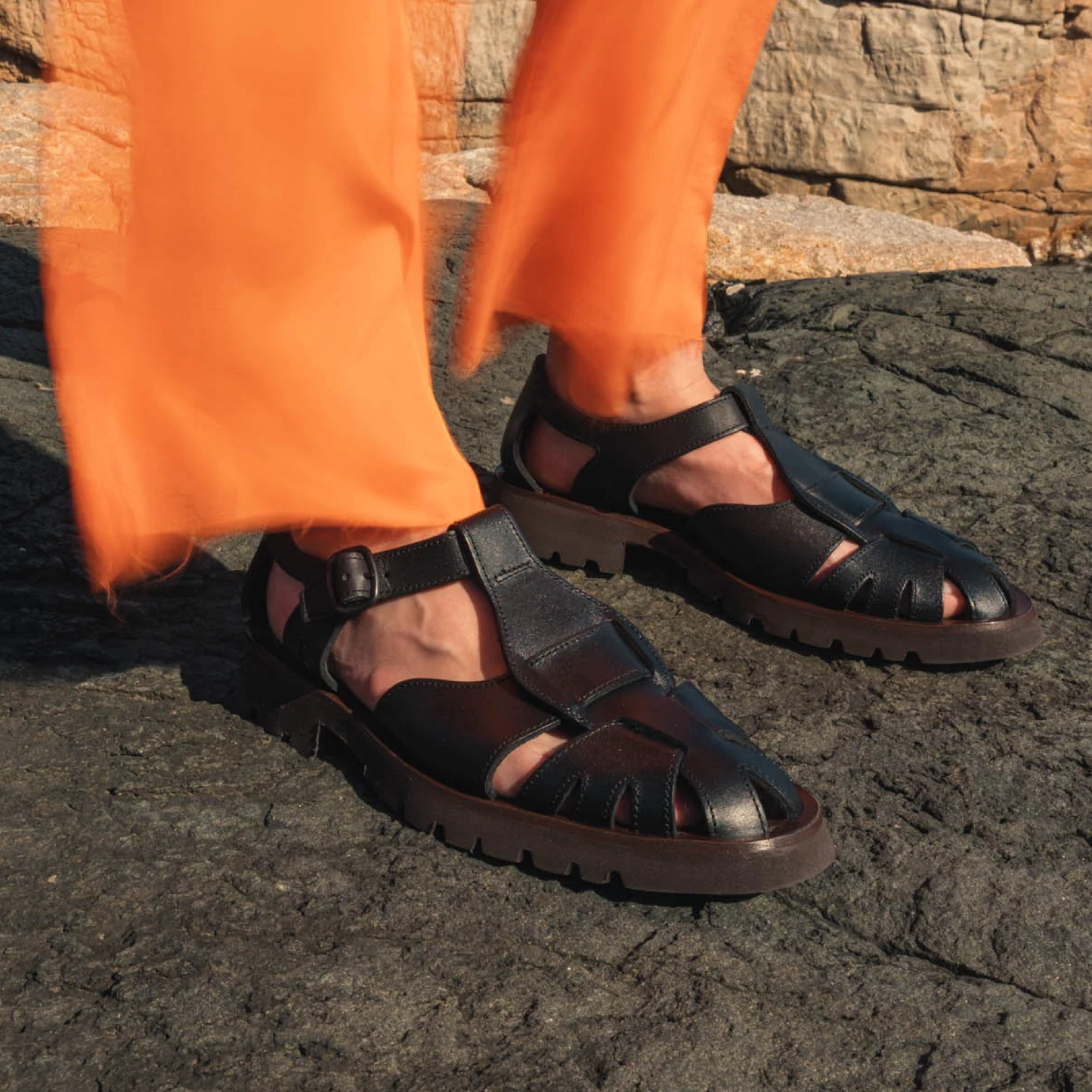 Pesca Sport Sandal, Black