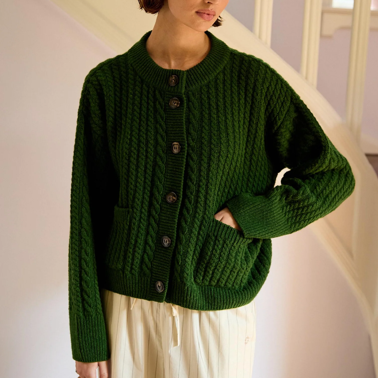 Gertrud Cable Sweater