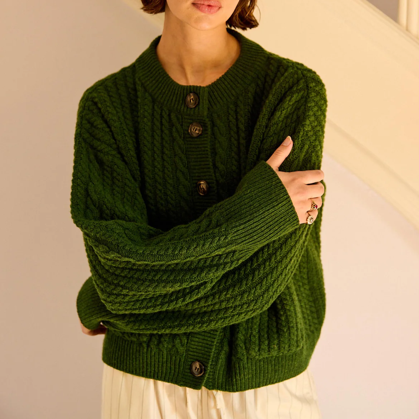 Gertrud Cable Sweater