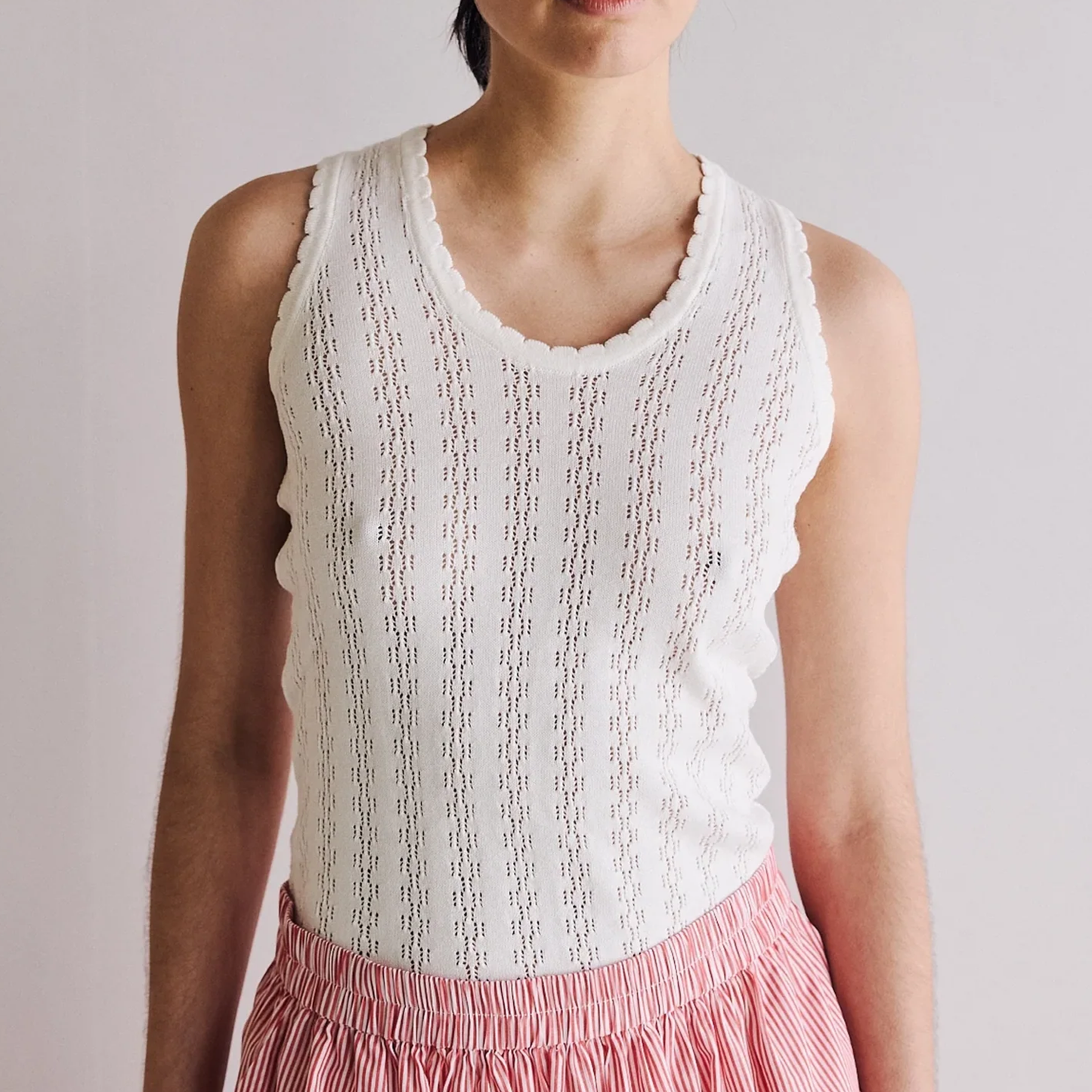 Nellie Top, White
