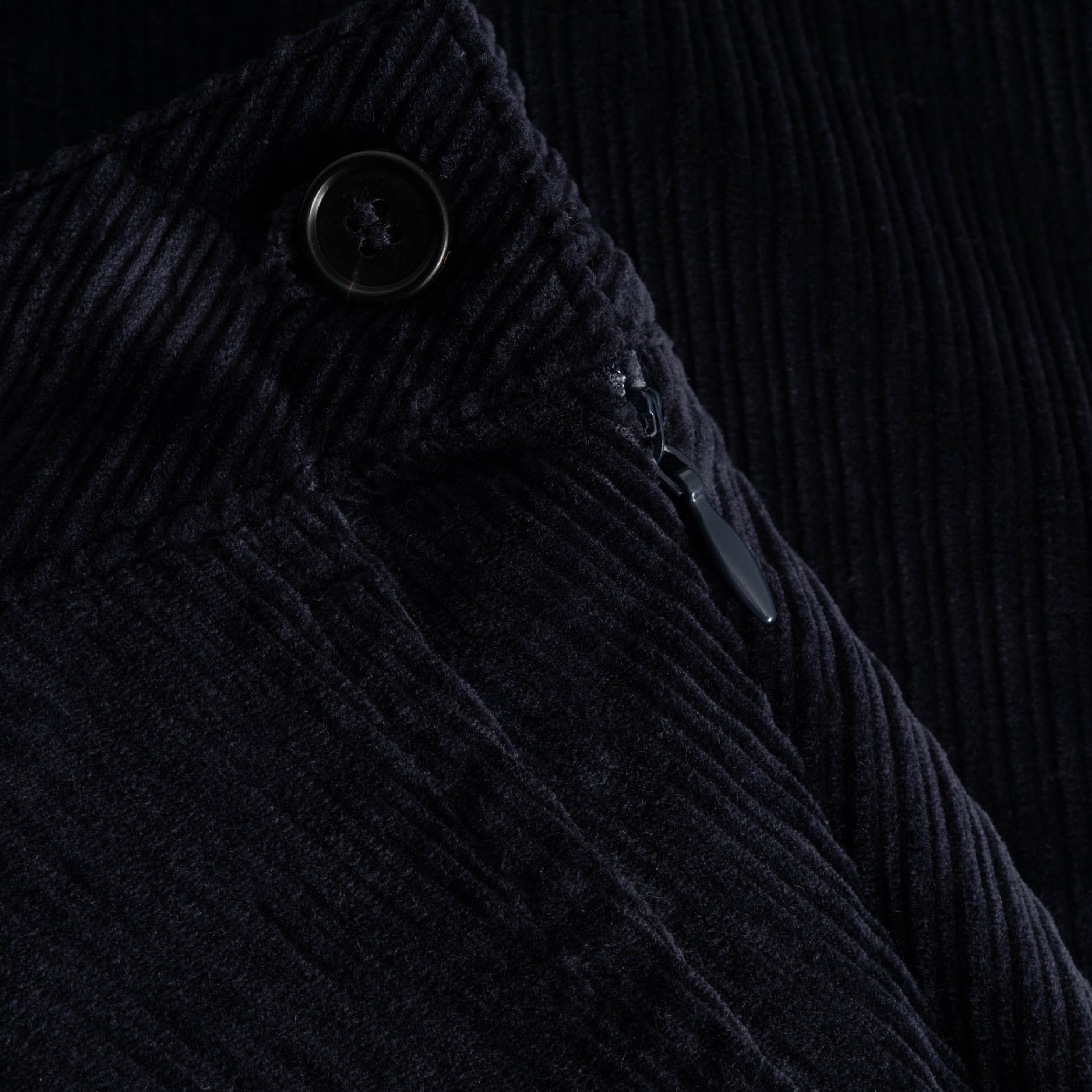 Pryma Organic Heavy Corduroy Nederdel, Ink Navy