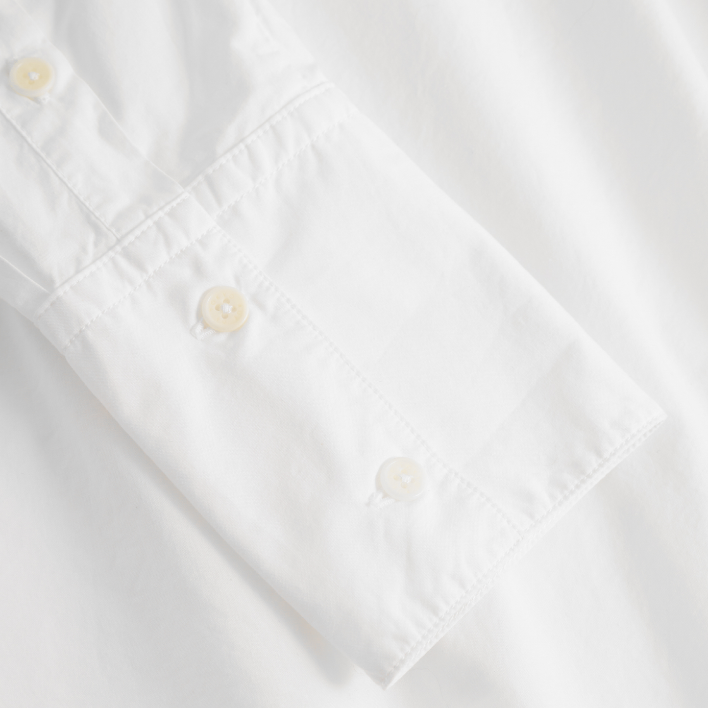 Sylina Organic Garment Dyed Poplin, White