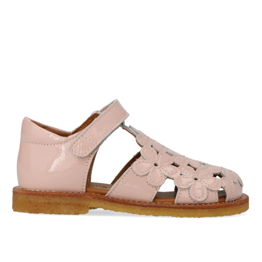 Sandal Med Blomster Og Velcrolukning, Rosebud