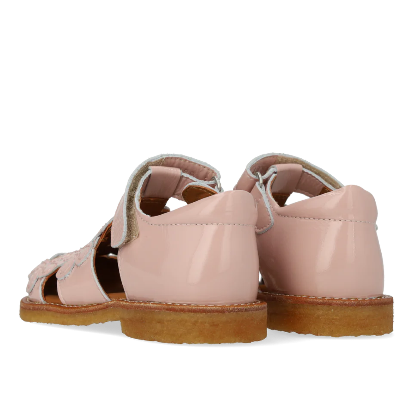 Sandal Med Blomster Og Velcrolukning, Rosebud