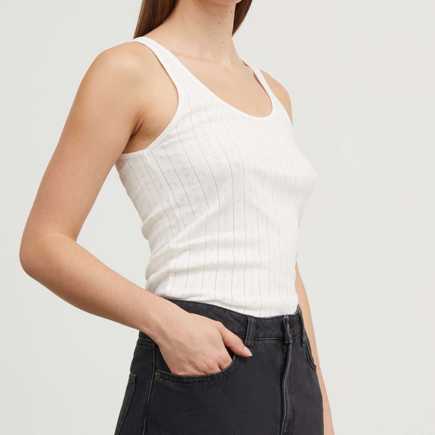 Edie Top, White