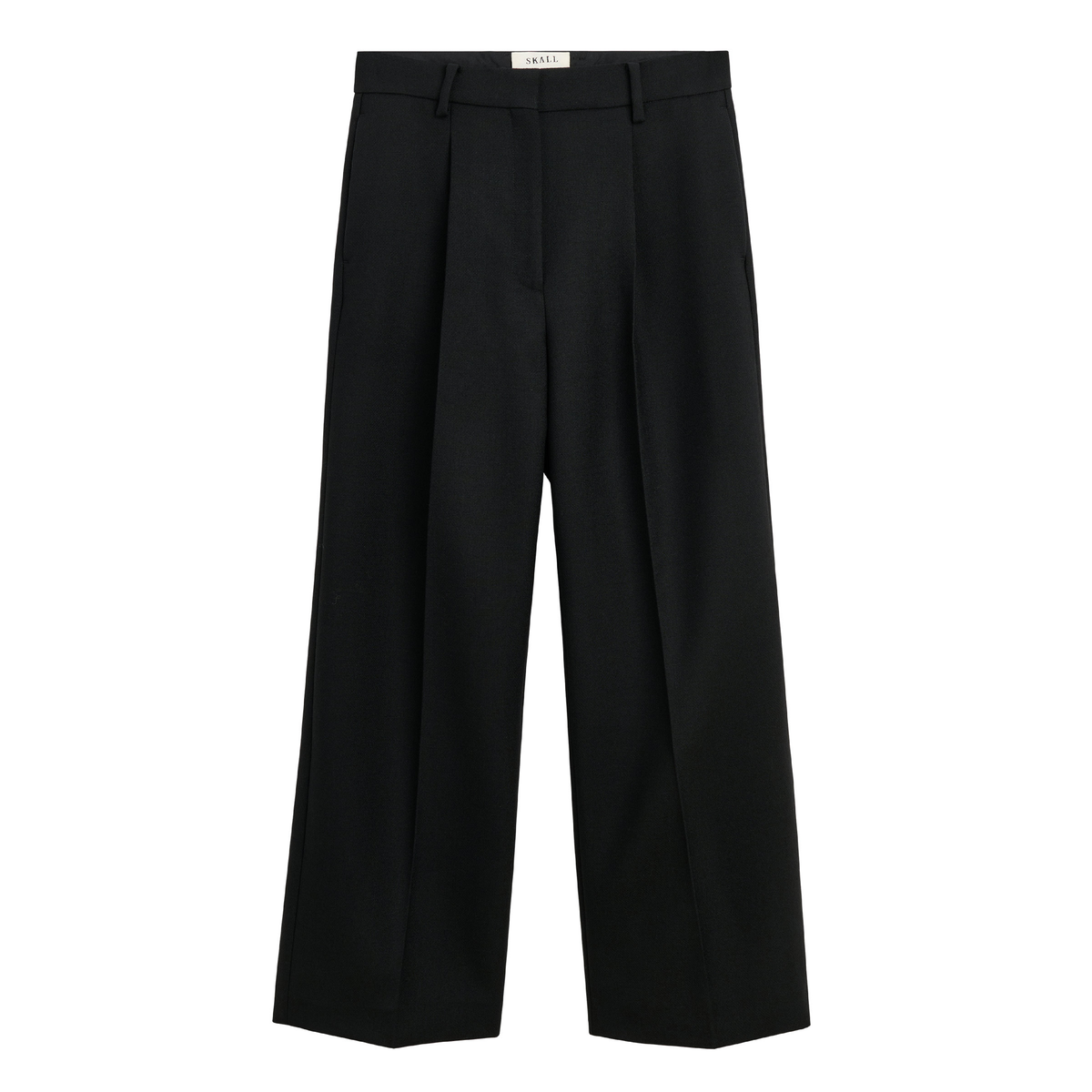 Thom Wool Trousers, Black