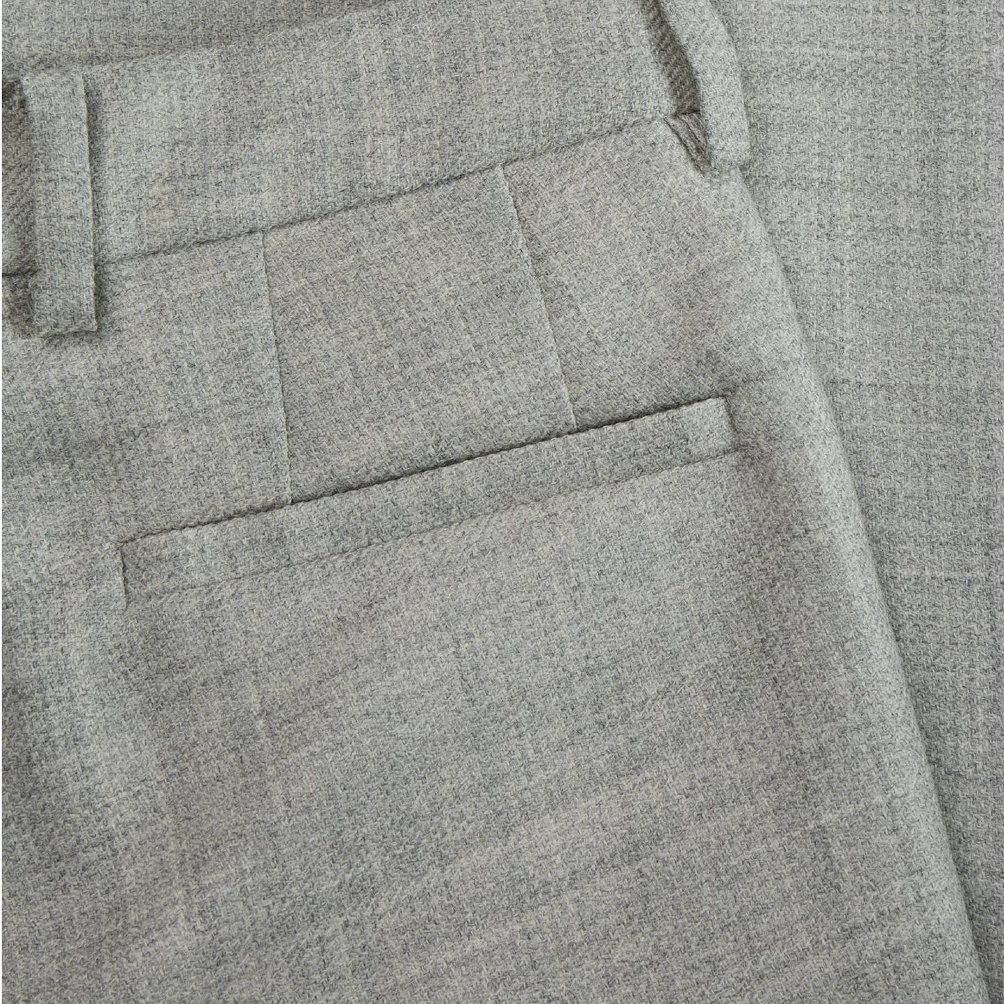 Thom Trousers, Light Grey Melange