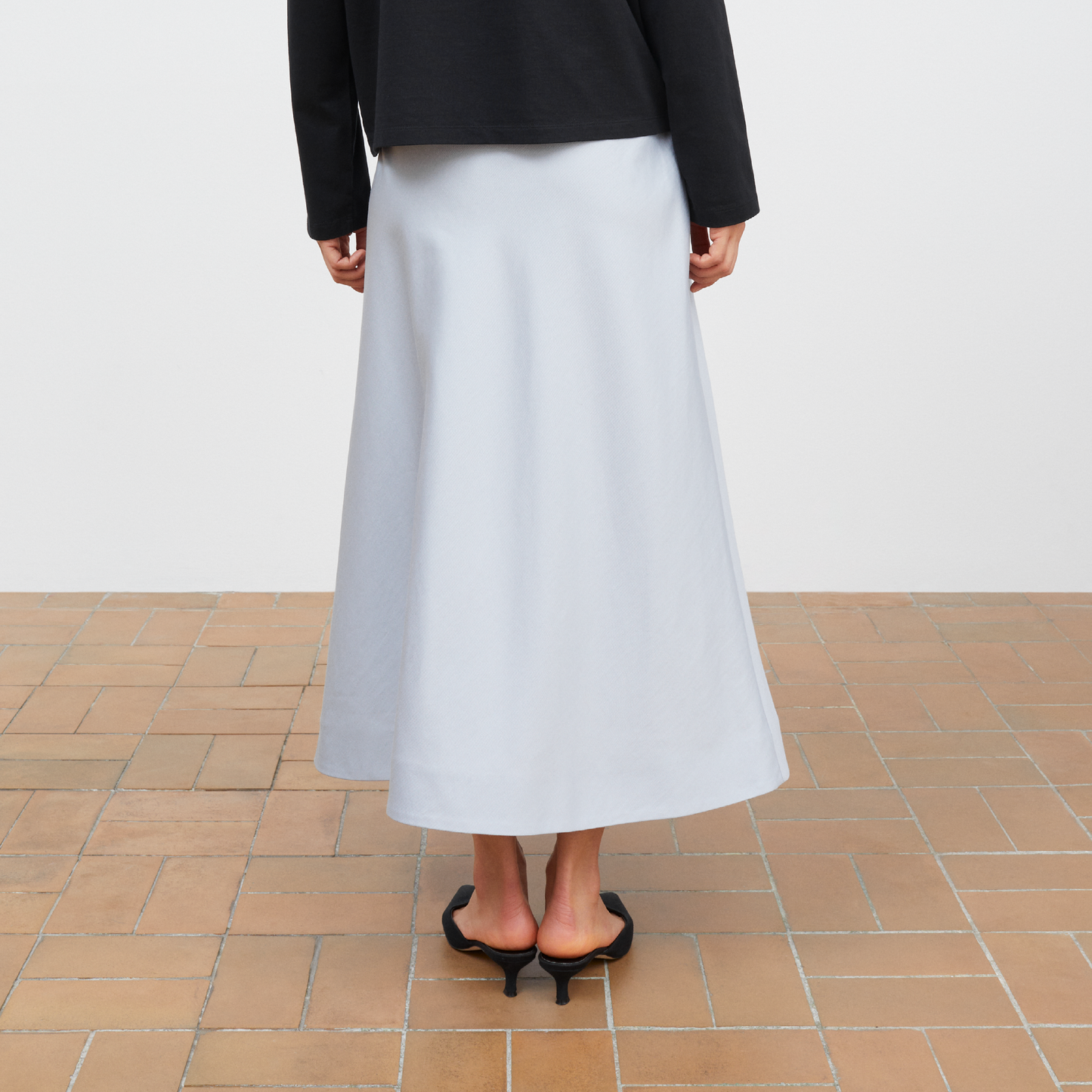Mila Skirt, Dusty Blue