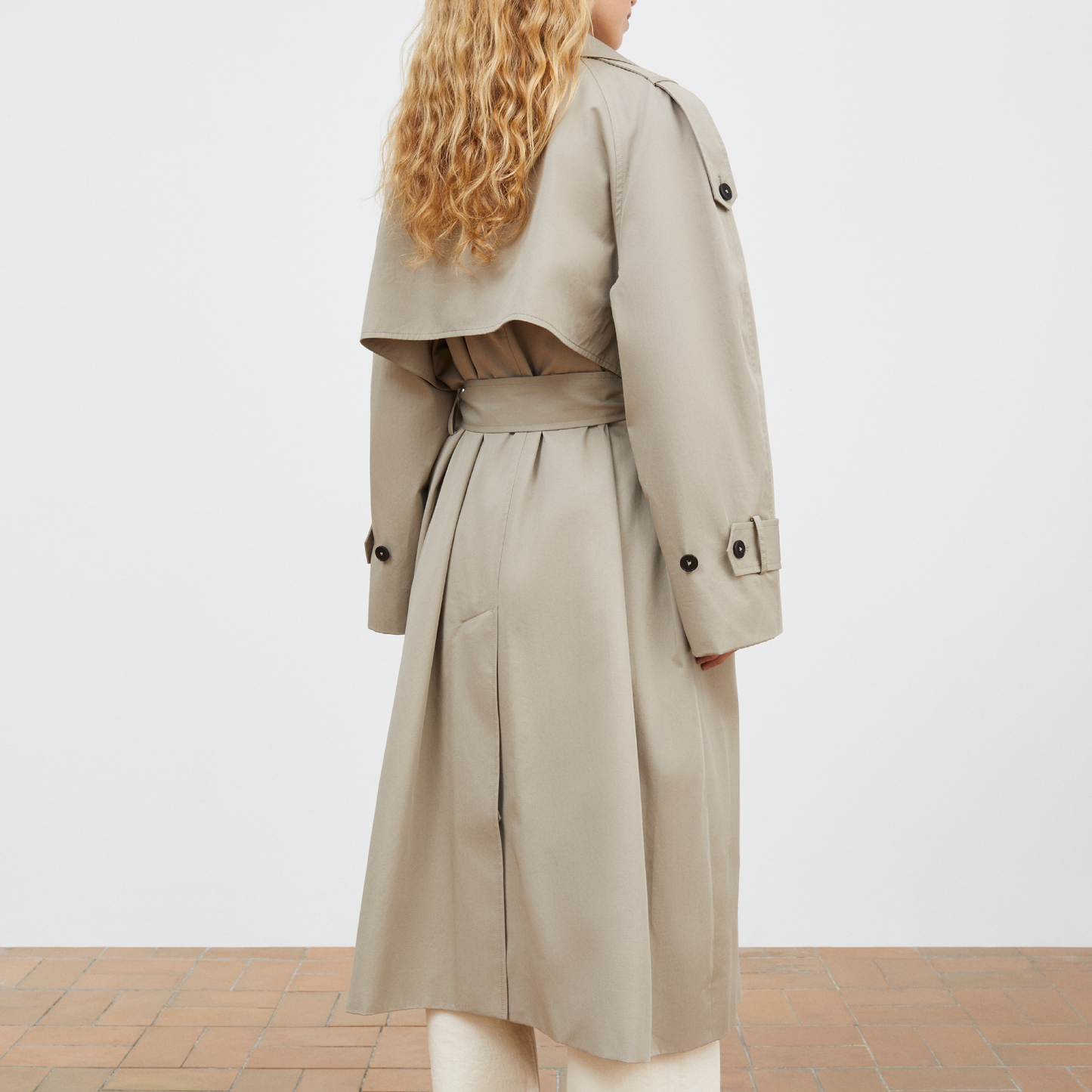 Mahsa Trenchcoat, Stone Moss