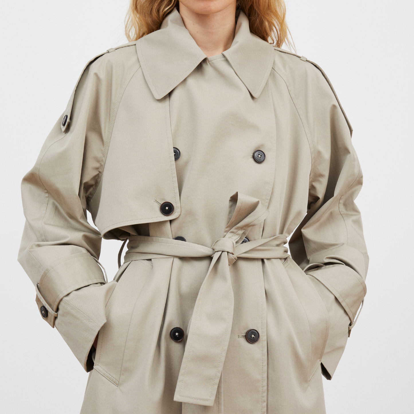 Mahsa Trenchcoat, Stone Moss