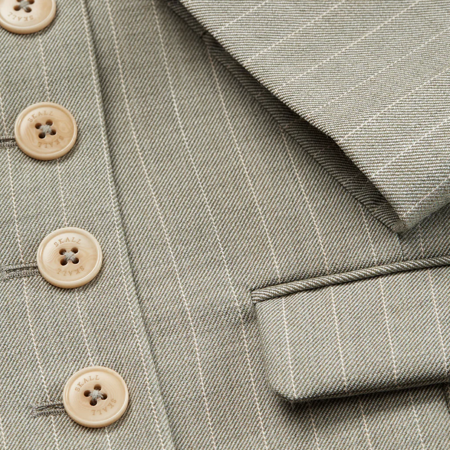 Blond Jacket, Light Grey/Ecru