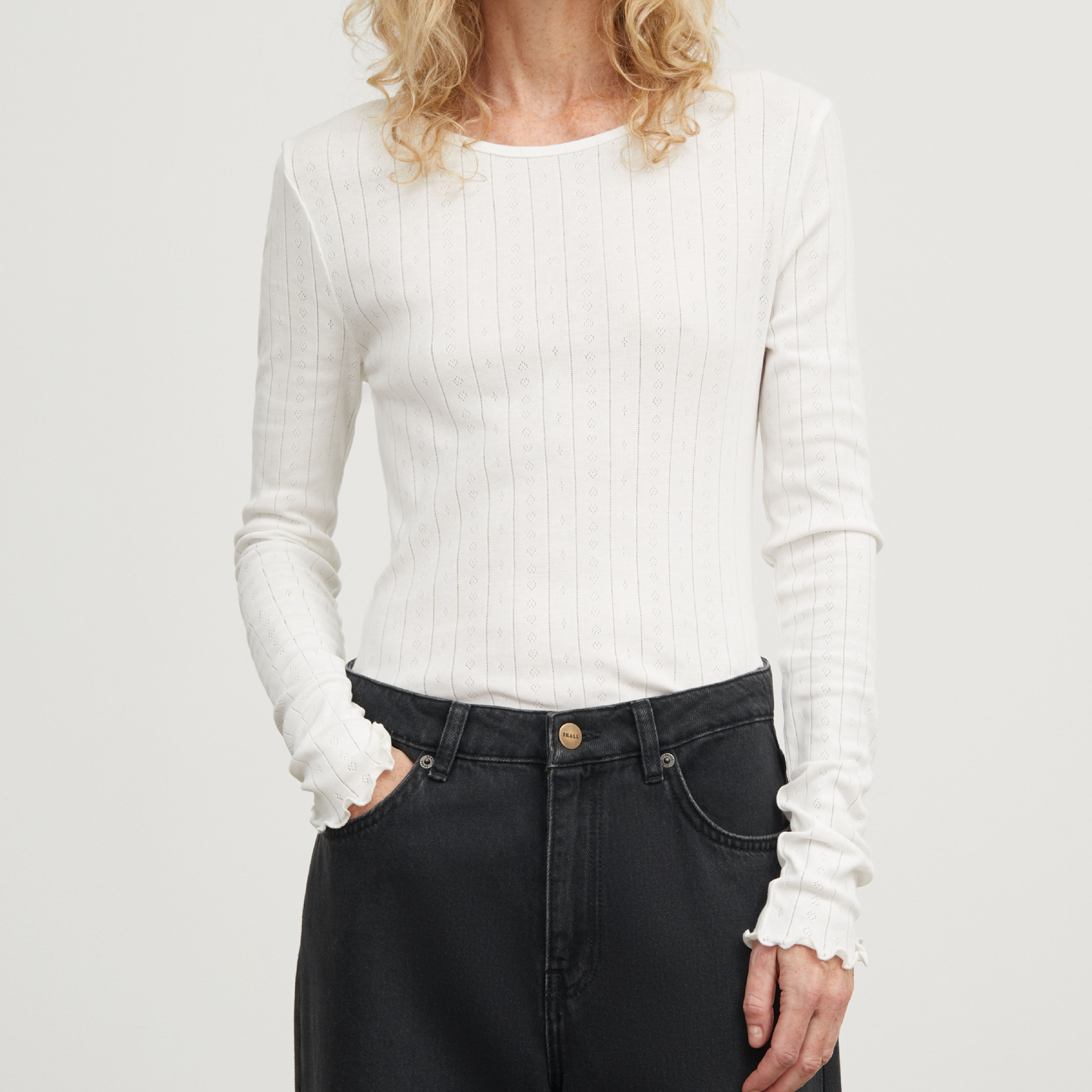Edie Blouse, White