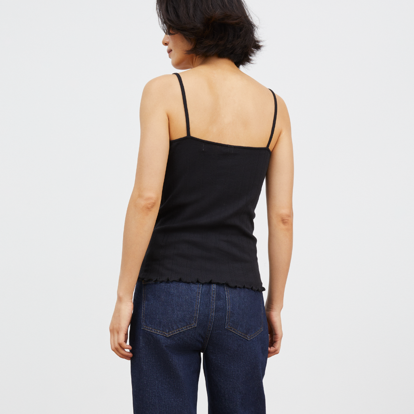June Cami Top, Black