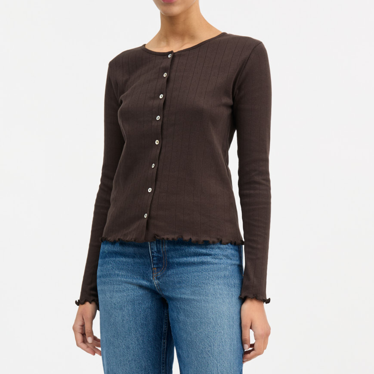 Edie Cardigan, Dark Brown