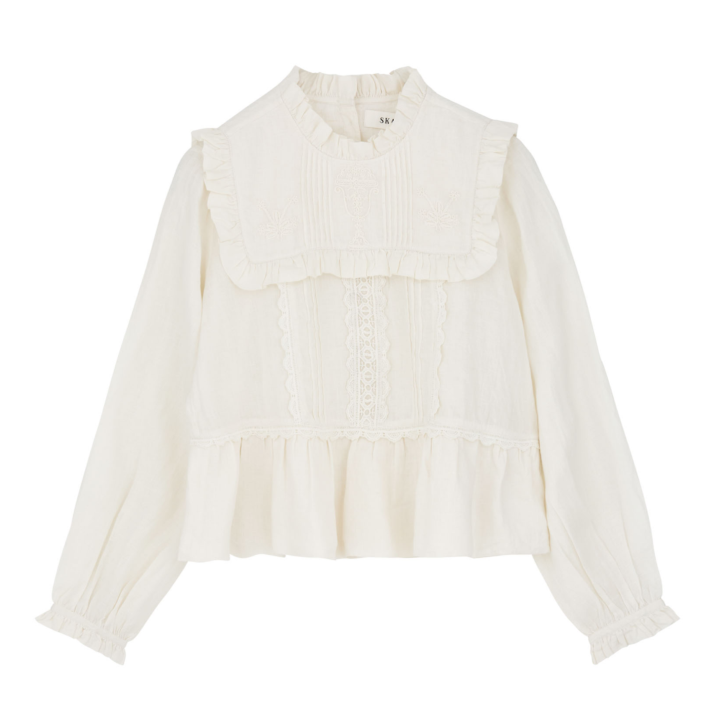 Jardin Blouse, Ecru