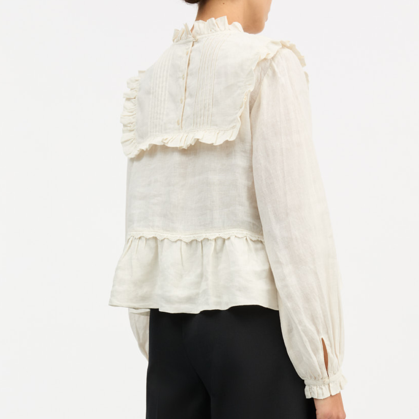 Jardin Blouse, Ecru
