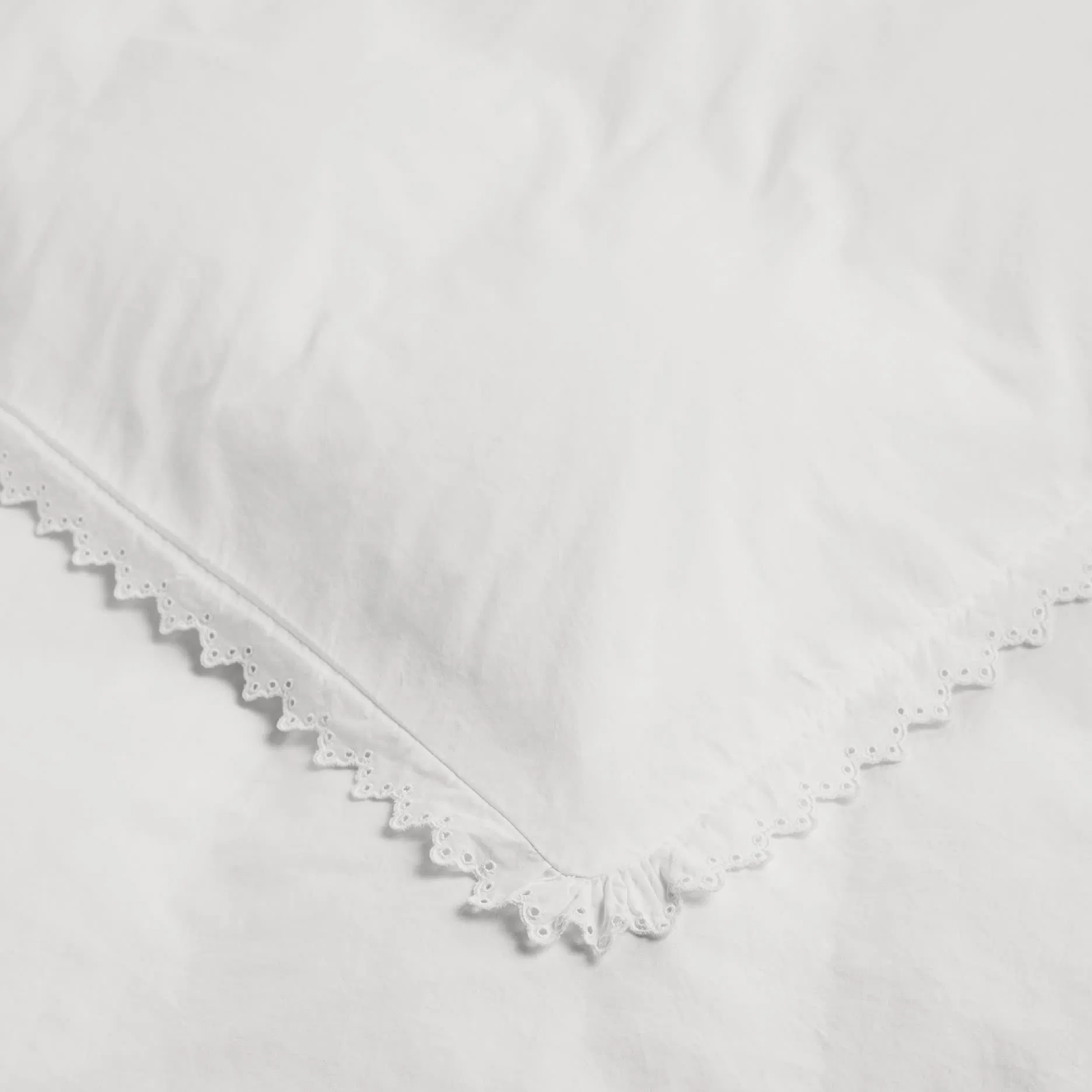 Pillowcase, Anaïs Broderie Anglaise (60x63)