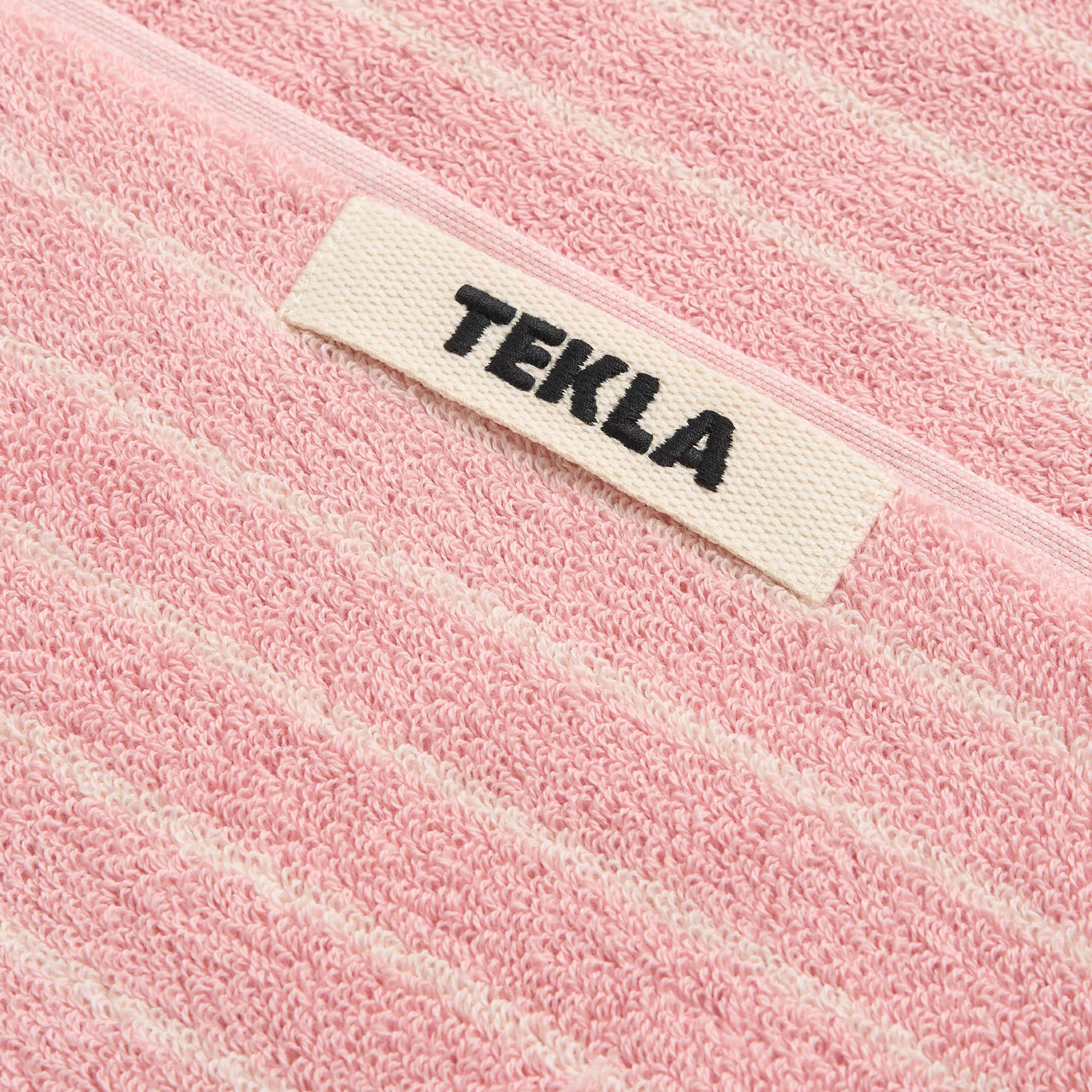 Terry Towel, Shaded Pink Stripes