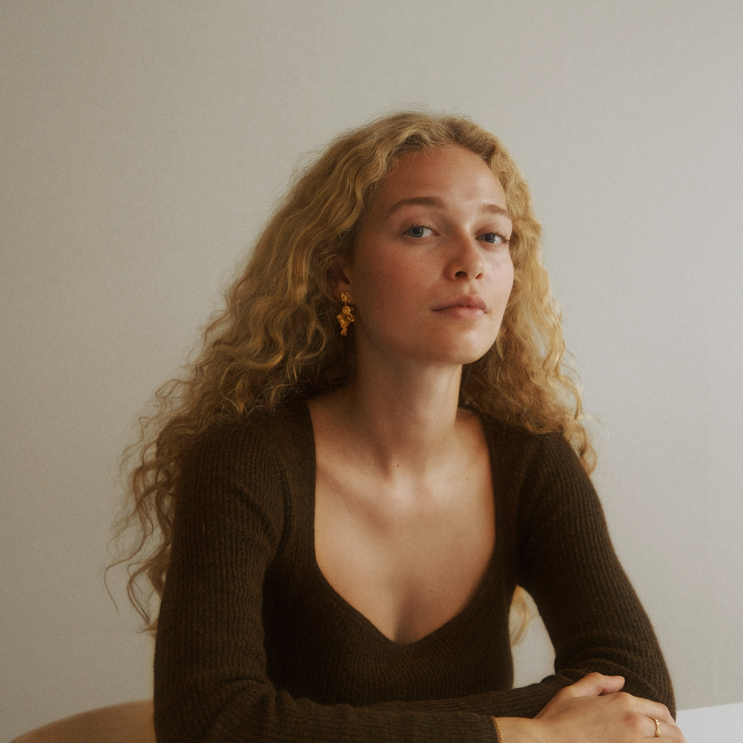 Kirsten Øreringe, Forgyldt