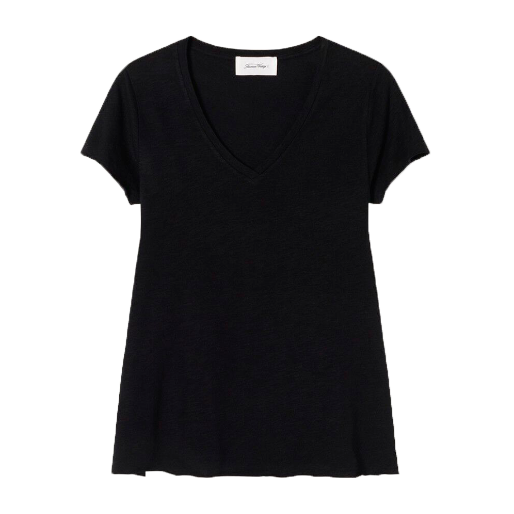 Jacksonville T-Shirt med V-Hals, Noir