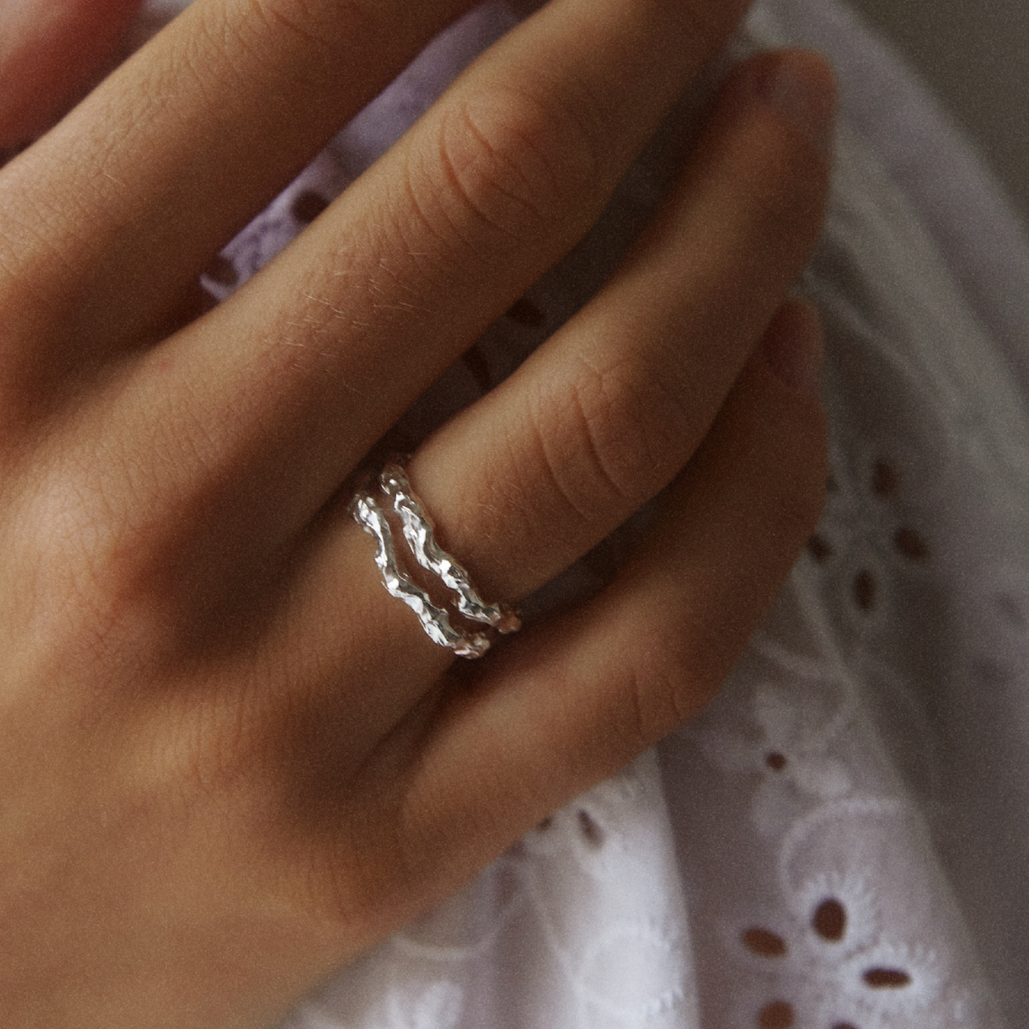 Calm Ring, Silver