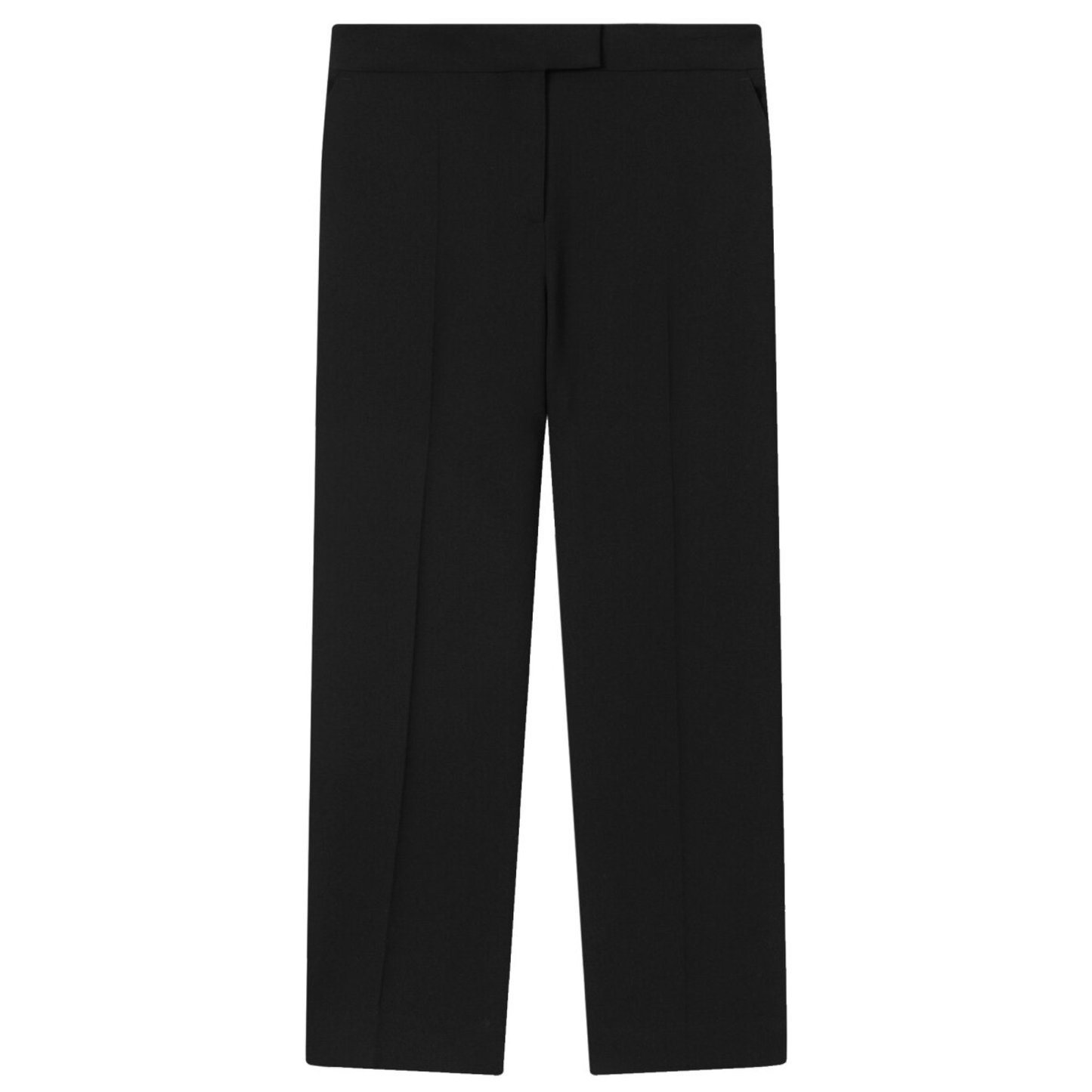 Phoenix Crepe Georgette Pants, Black