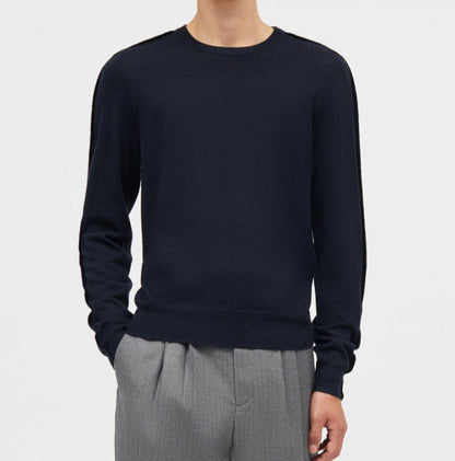 Karsten Merino Sweater, Dark Navy