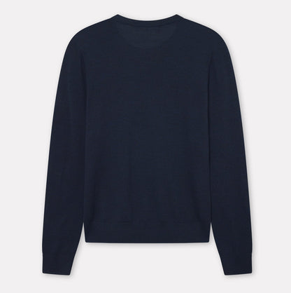 Karsten Merino Sweater, Dark Navy