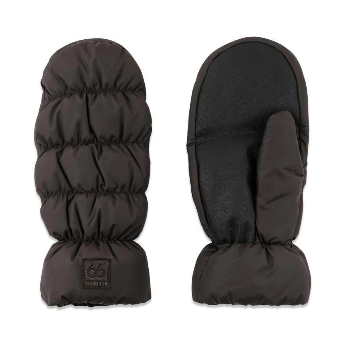 Dyngja Down Mittens, Licorice