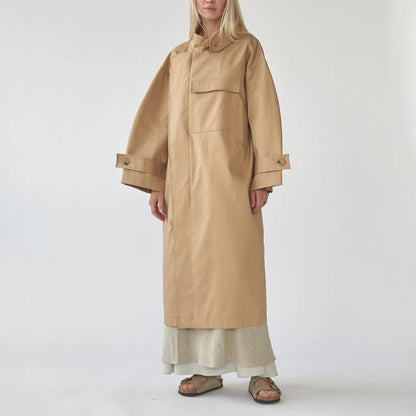 Water Resistant Trench Coat, Beige