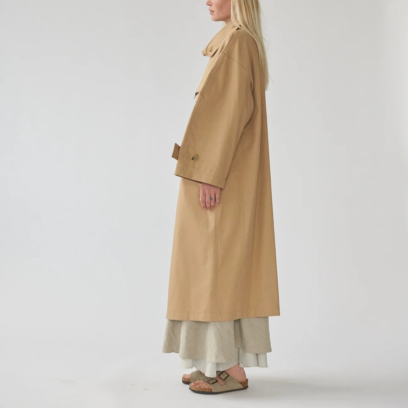 Water Resistant Trench Coat, Beige