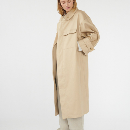 Water Resistant Coat, Beige