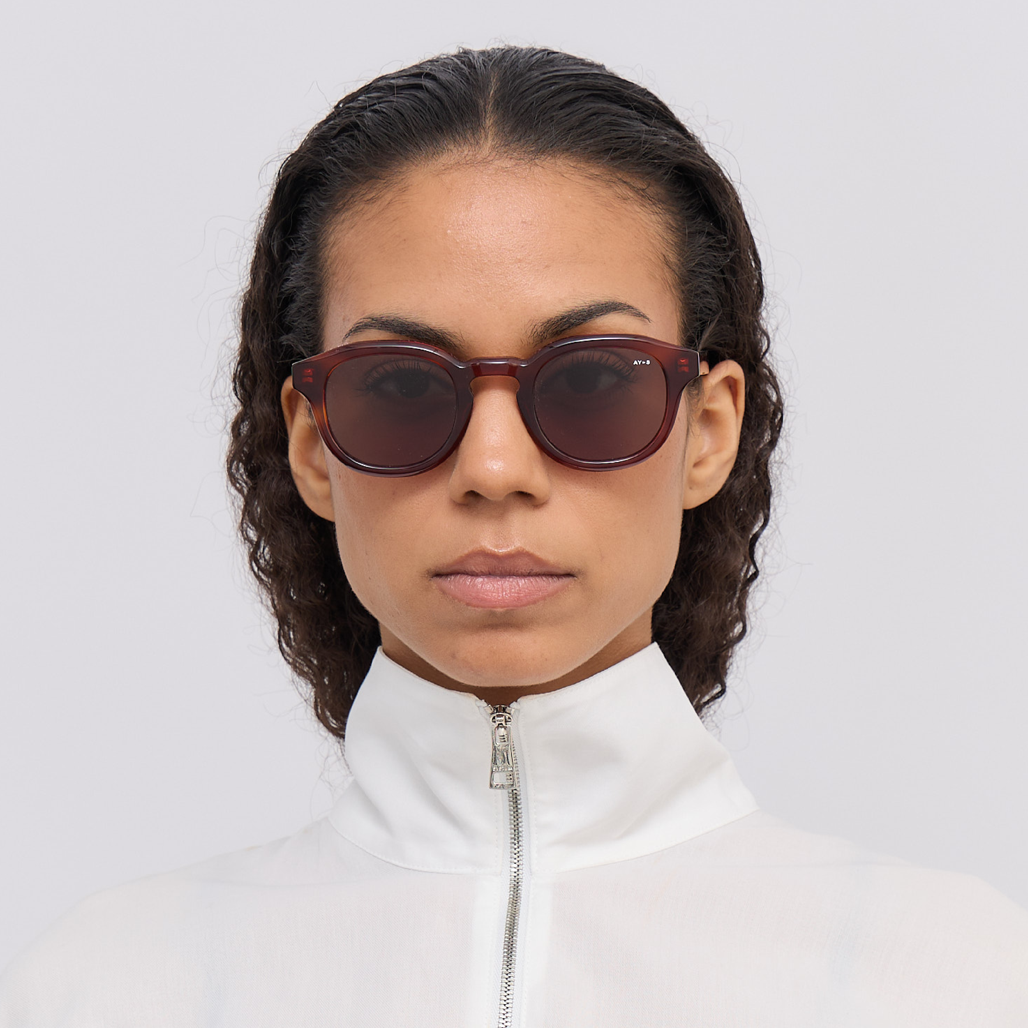 Suede Sunglasses, Classical Havana 