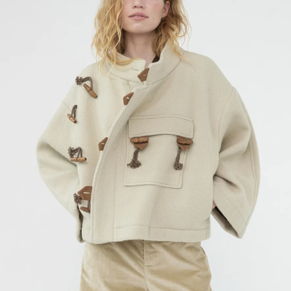 Klippan Boiled Wool Jacket, Oatmeal