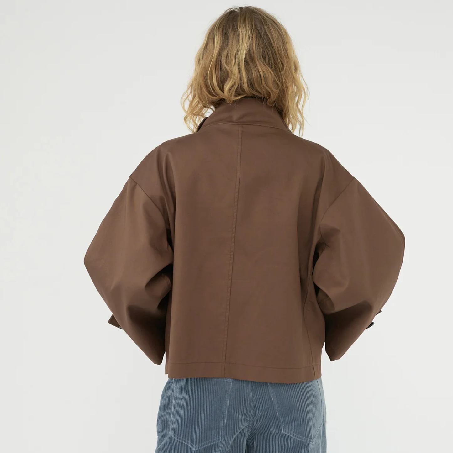 Water Resistant Trench Jacket, Dusty Brown