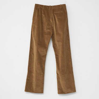 Corduroy Box Trousers, Cognac