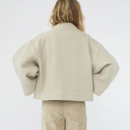 Klippan Boiled Wool Jacket, Oatmeal