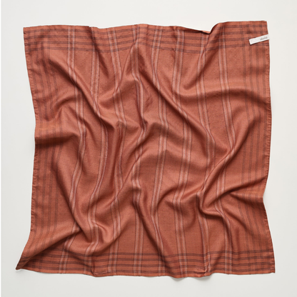 Dewdrop Tørklæde, Mix Rust (65x65)