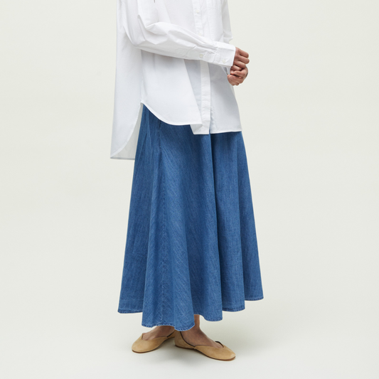 Bea Skirt Denim, Iceberg