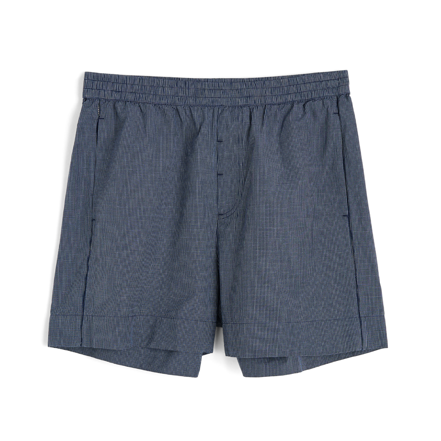 Casual Shorts Check, Navy Check