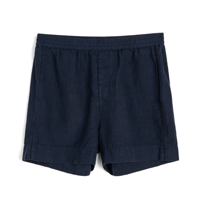 Casual Shorts Linen, Navy