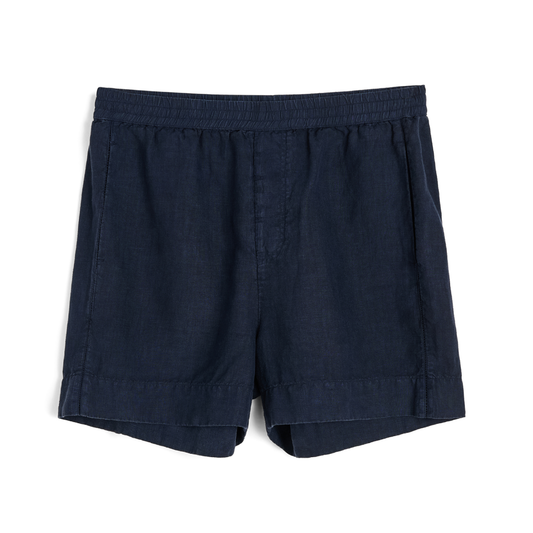 Casual Shorts Linen, Navy