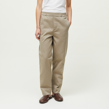 Coco Pant Twill, Light Vintage Army