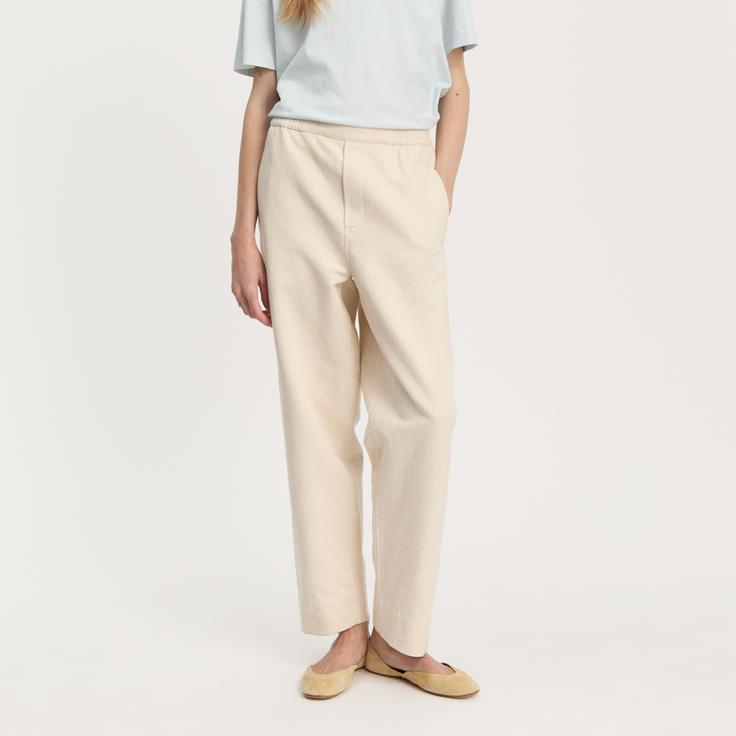 Coco Pant Twill, Pure Sand