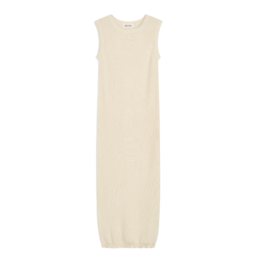 Esha Dress, Pure Ecru