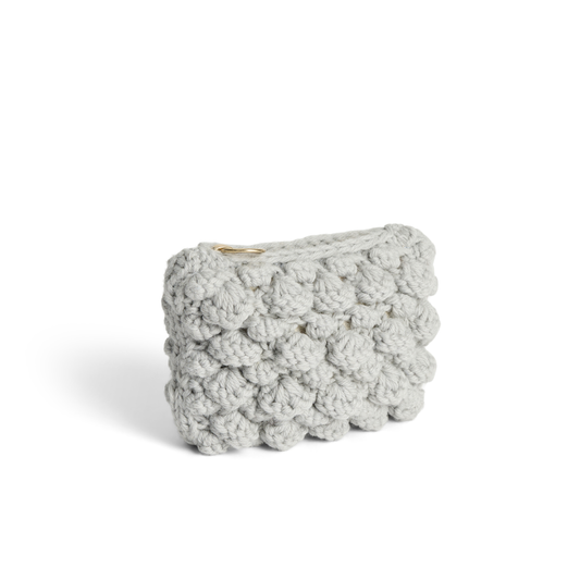 Mala Wallet, Warm Grey