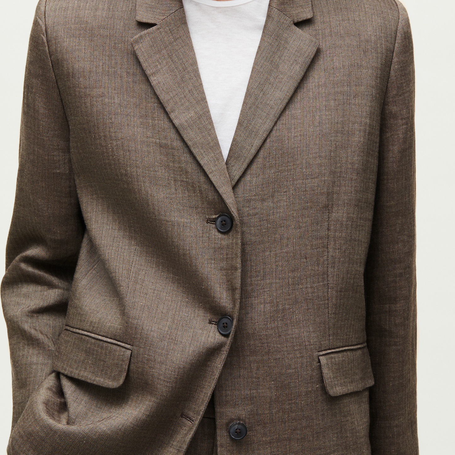 Mason Jacket Herringbone, Mix Golden