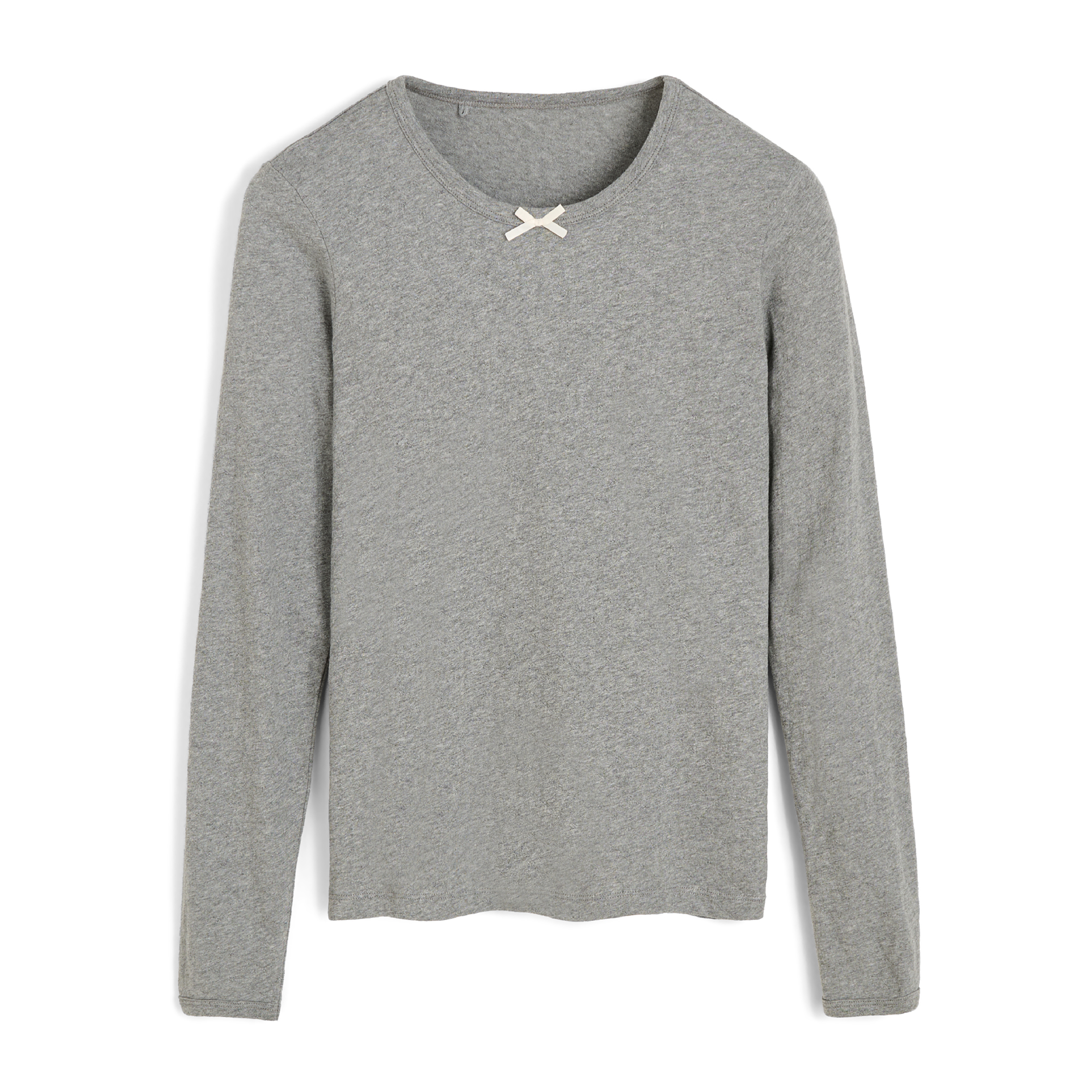 Messhu Long Sleeve, Grey Melange